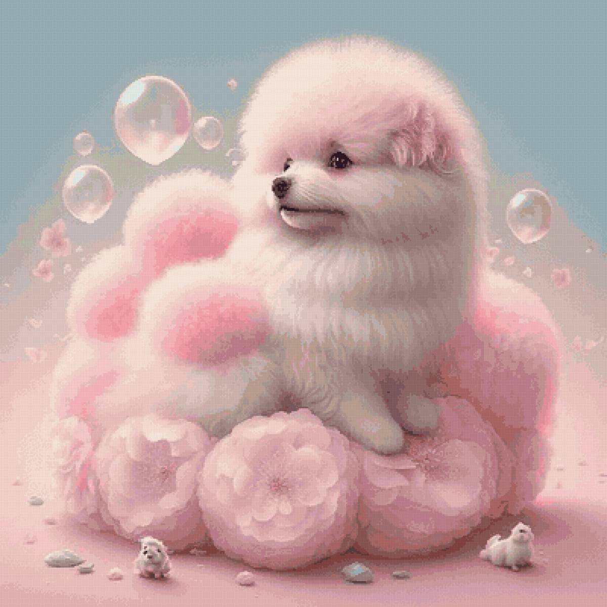 Пушистик)) - собака - предпросмотр