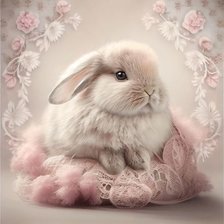 Схема вышивки «Зайка»