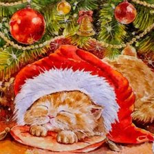 Схема вышивки «котенок»