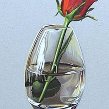 Схема вышивки «Роза»