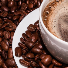 Схема вышивки «Кофе»