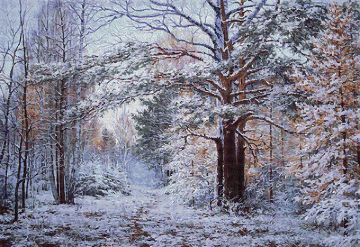 Юрий Мартюшев - юрий мартюшев, зимний пейзаж, природа, пейзаж - предпросмотр