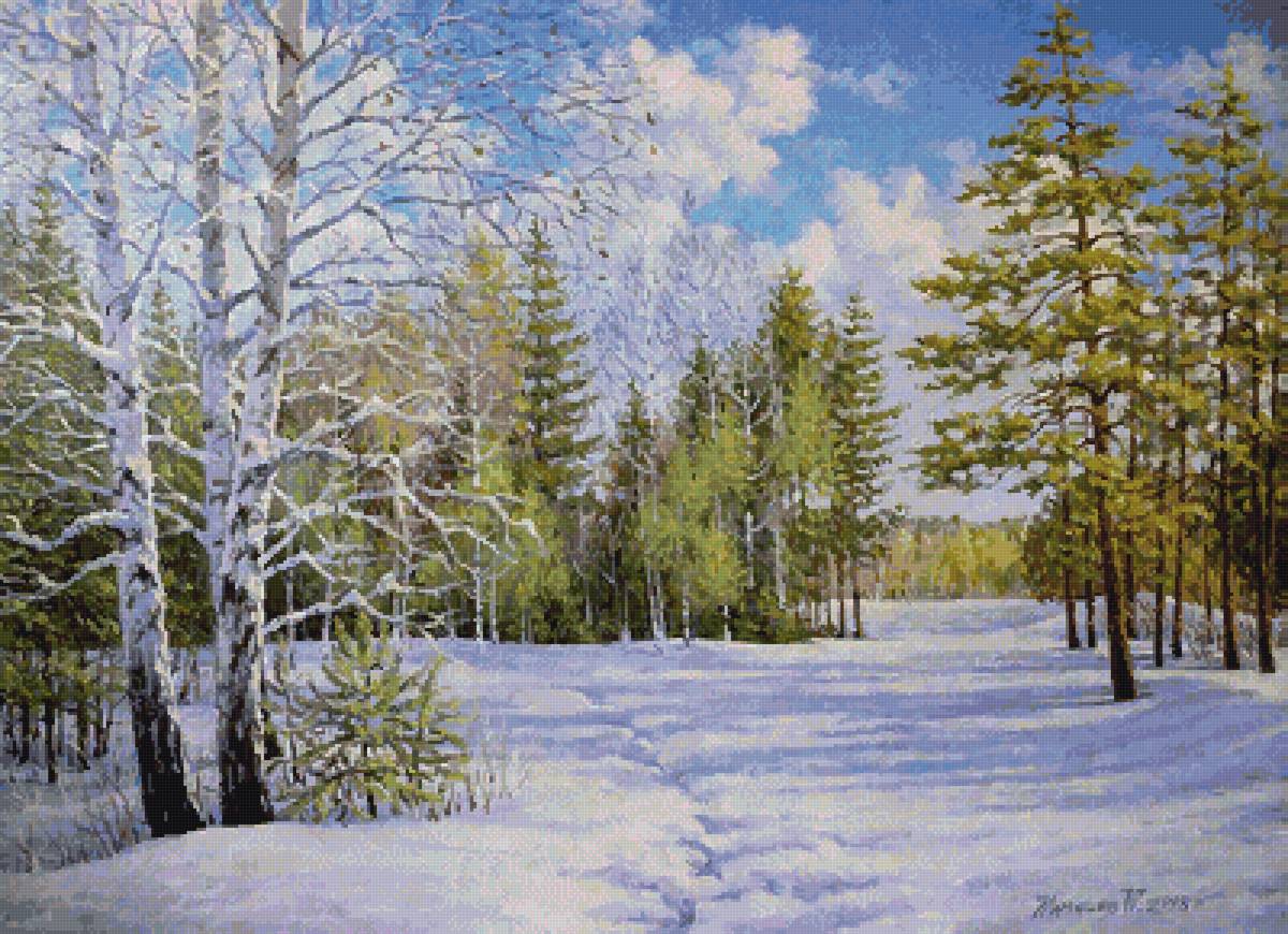Юрий Мартюшев - юрий мартюшев, природа, зимний пейзаж, пейзаж - предпросмотр