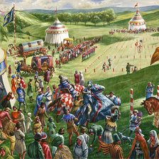 Схема вышивки «Рыцарский турнир»