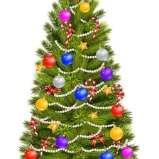 Схема вышивки «Ёлка»