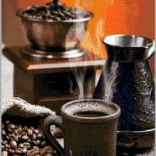 Схема вышивки «Кофейный этюд»