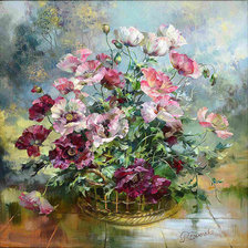 Схема вышивки «МАКИ (ВЬЮГОВА)»