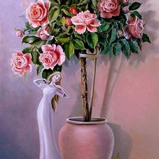 Схема вышивки «Розовое дерево»