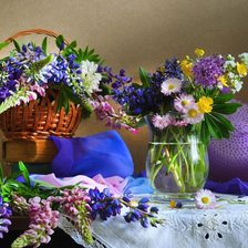 Схема вышивки «полевые цветы 1»