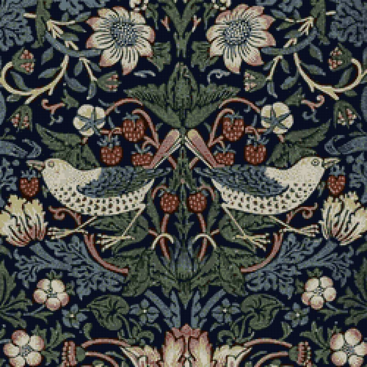 Клубничный воришка 1 - gamma, уильямморрис - предпросмотр