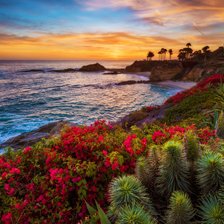 Схема вышивки «Закат»