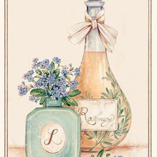 Схема вышивки «Парфюм»