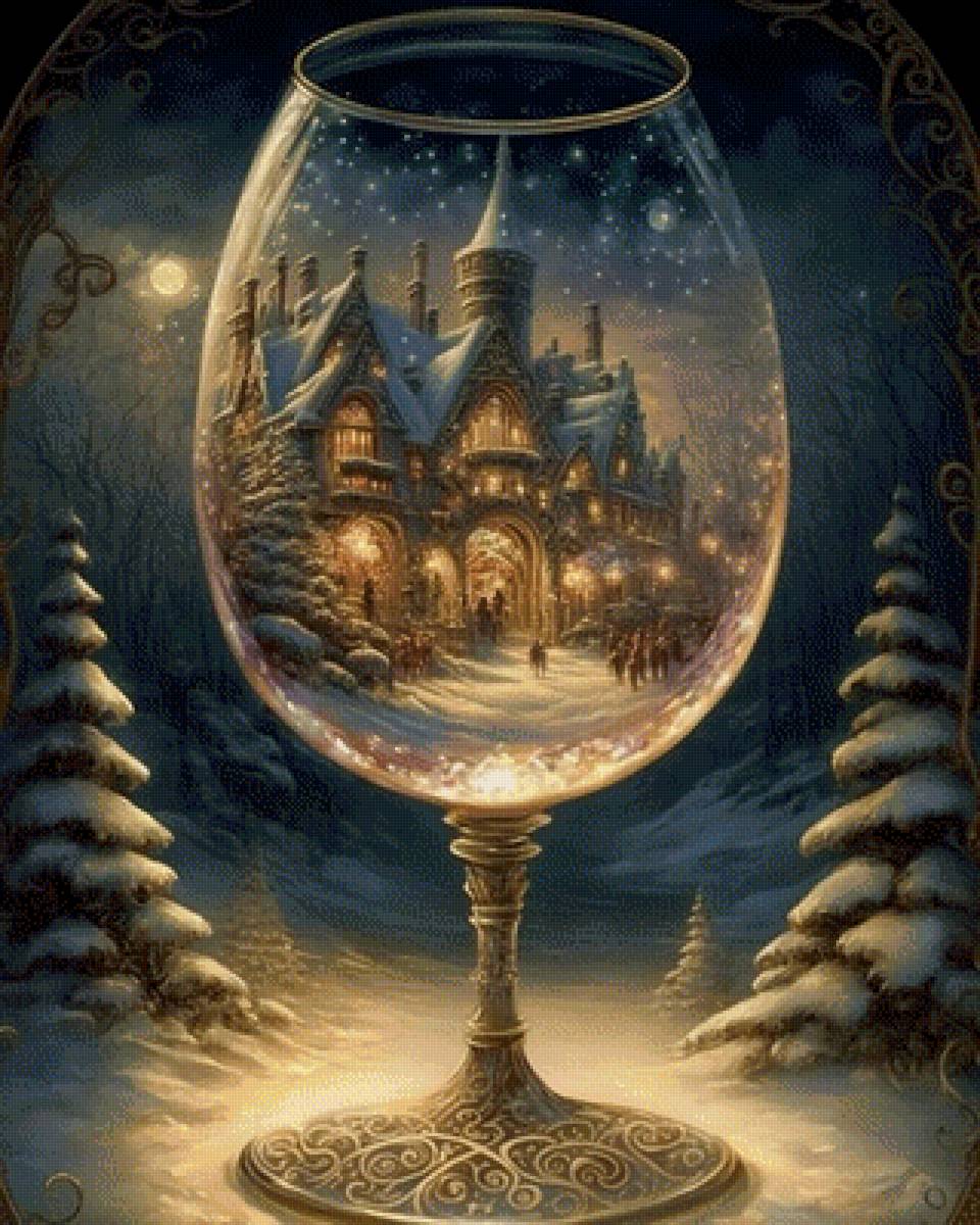 Новогодние фантазии - фентази - предпросмотр