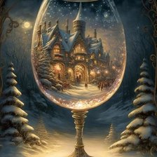 Схема вышивки «Новогодние фантазии»