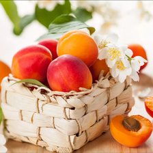 Схема вышивки «Персики»