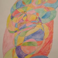 Схема вышивки «абстракция»