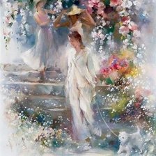 Схема вышивки «femeie»