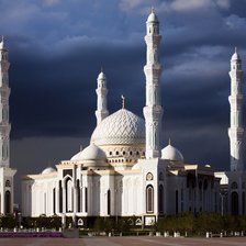 Схема вышивки «Белая мечеть»