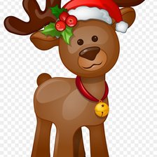 Схема вышивки «Оленёнок»