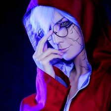 Схема вышивки «косплей кабуто»