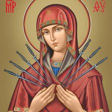 Схема вышивки «икона»