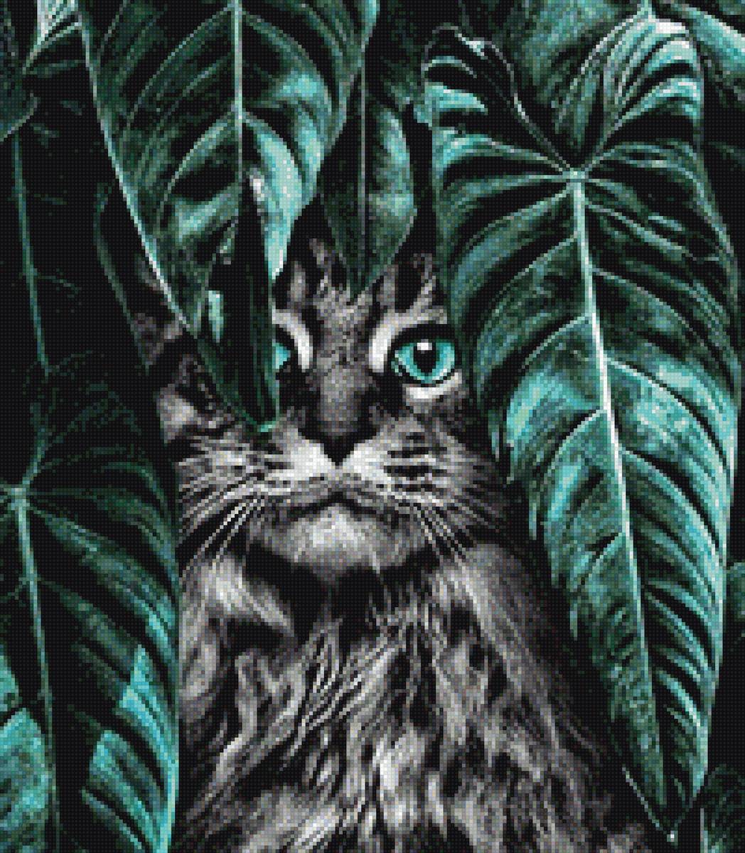 Кот в джунглях - предпросмотр