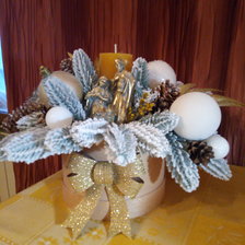 Схема вышивки «Новорічний Букет»