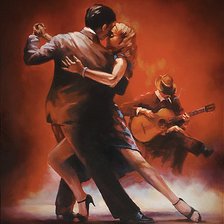 Схема вышивки «Танго»