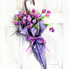 Схема вышивки «Акварель»