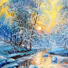 Схема вышивки «Зимняя сказка»