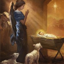 Схема вышивки «Рождество Иисуса Христа»