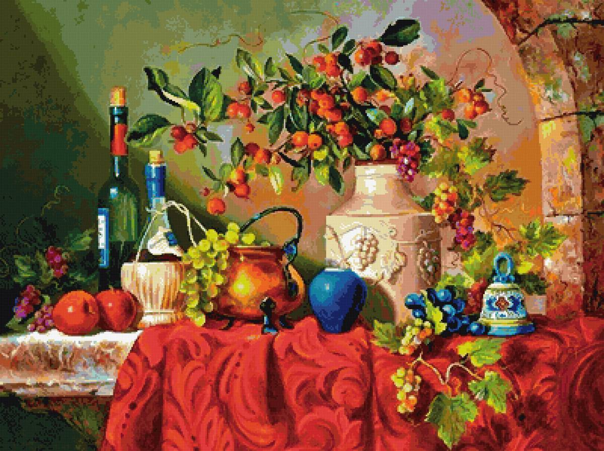 Фран ди Джакомо. Натюрморт - фран ди джакомо - предпросмотр