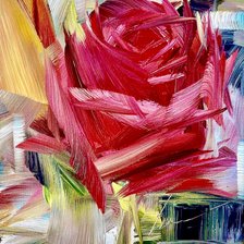 Схема вышивки «Роза»