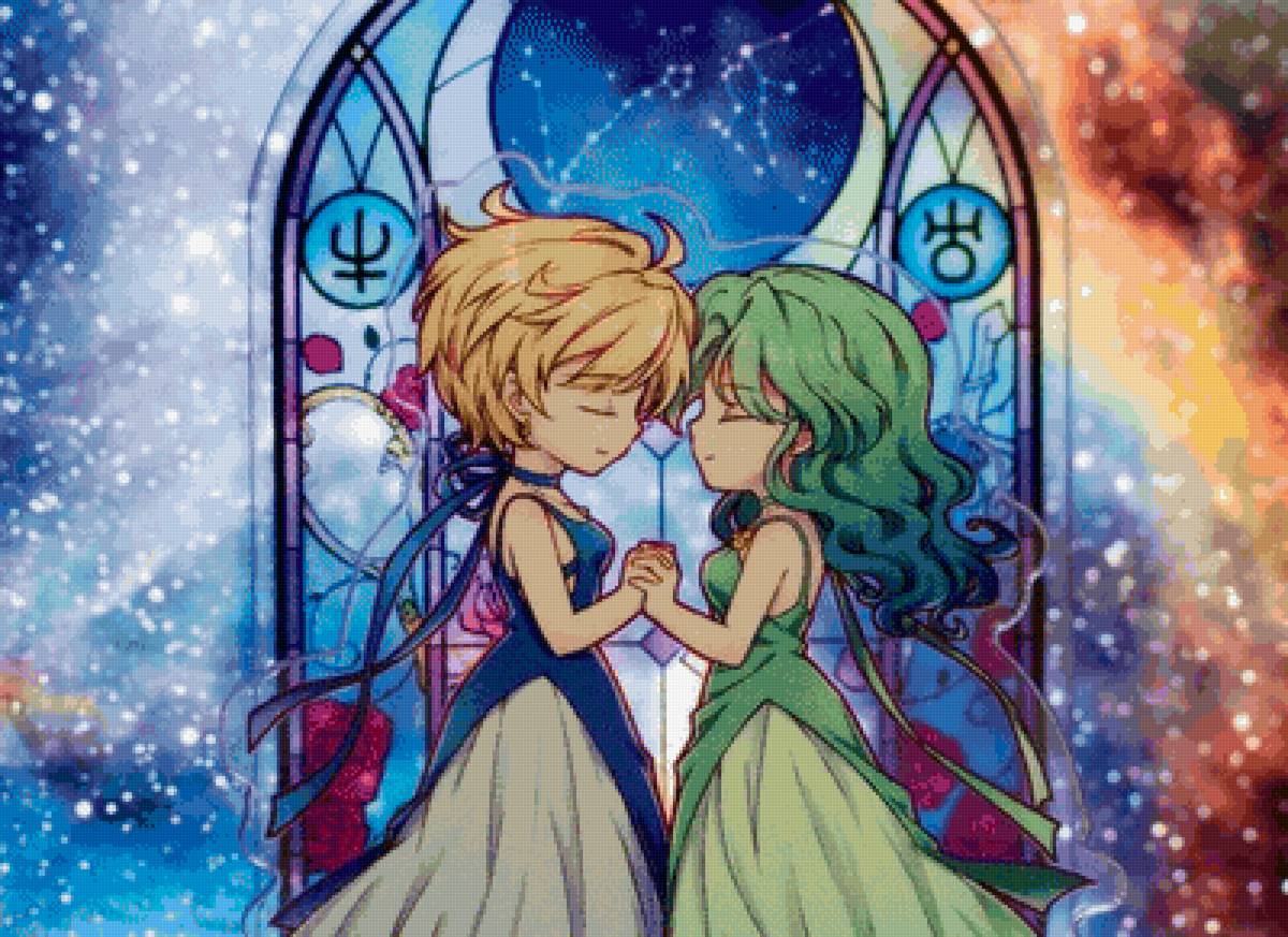 Мичиро  и Харука - сайлор мун, нептун, уран - предпросмотр