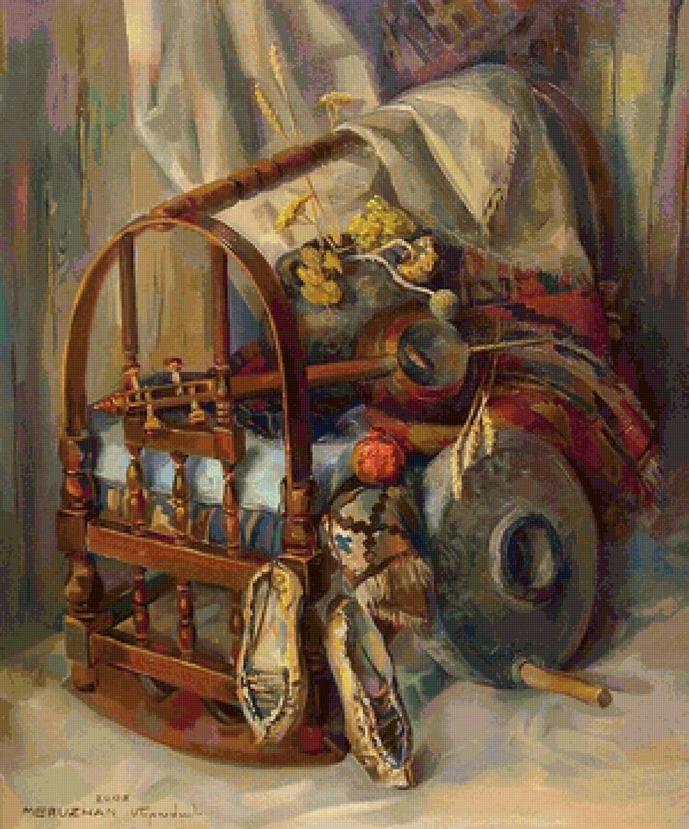 Армянский натюрморт - люлька - предпросмотр