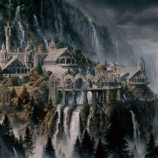 Схема вышивки «señor de los anillos»