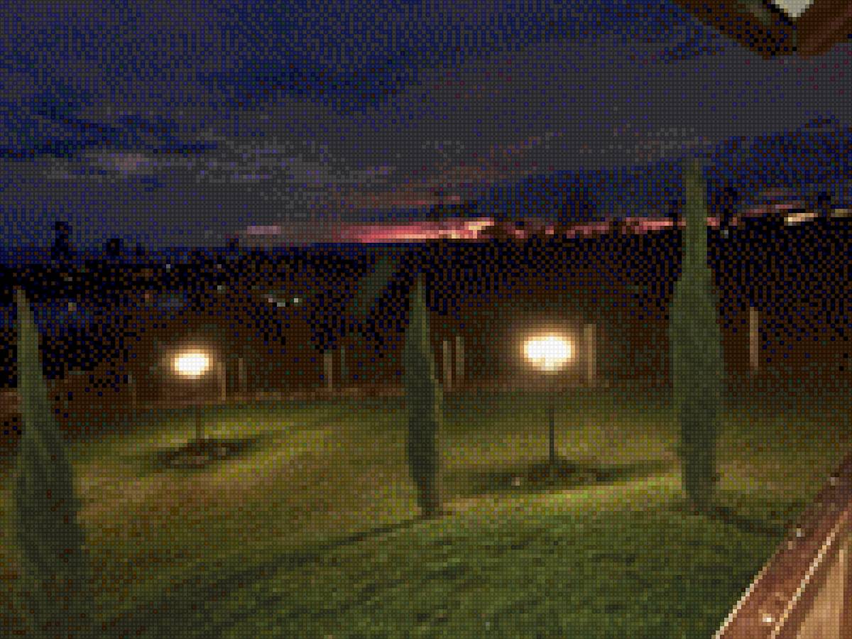 ATARDECER - paisaje noche, atardecer - предпросмотр