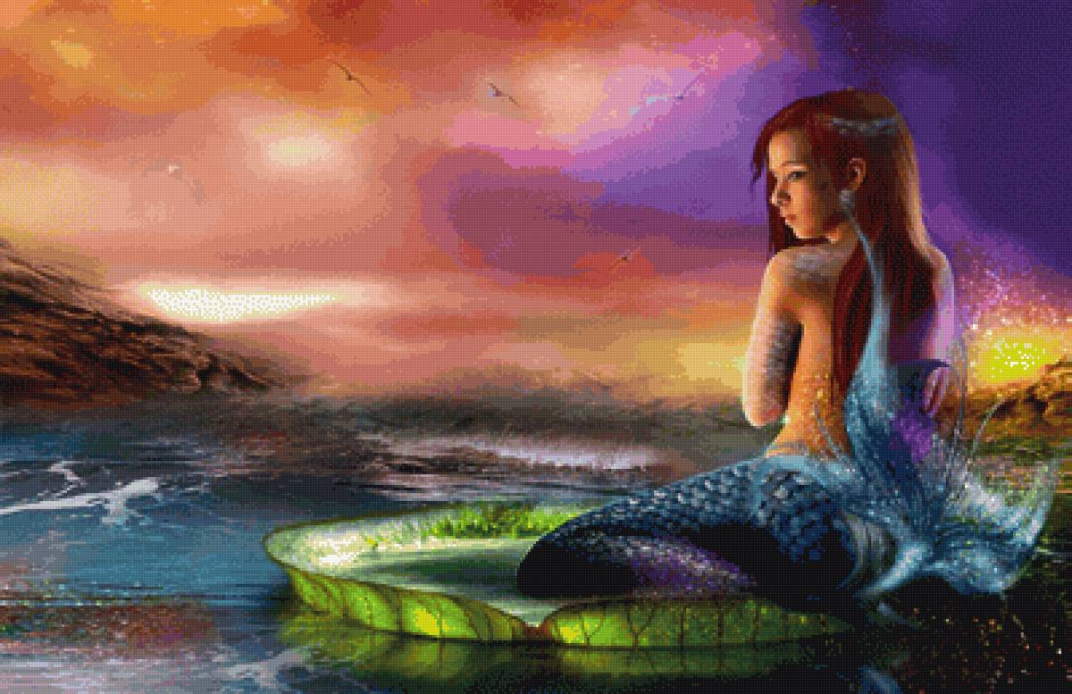 Русалка - русалка - предпросмотр