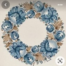 Схема вышивки «Петриковская роспись»