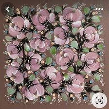 Схема вышивки «Петриковская роспись»