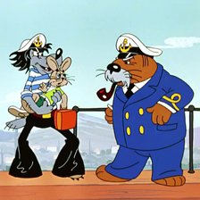 Схема вышивки «Ну погоди»