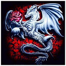 Схема вышивки «Дракон»