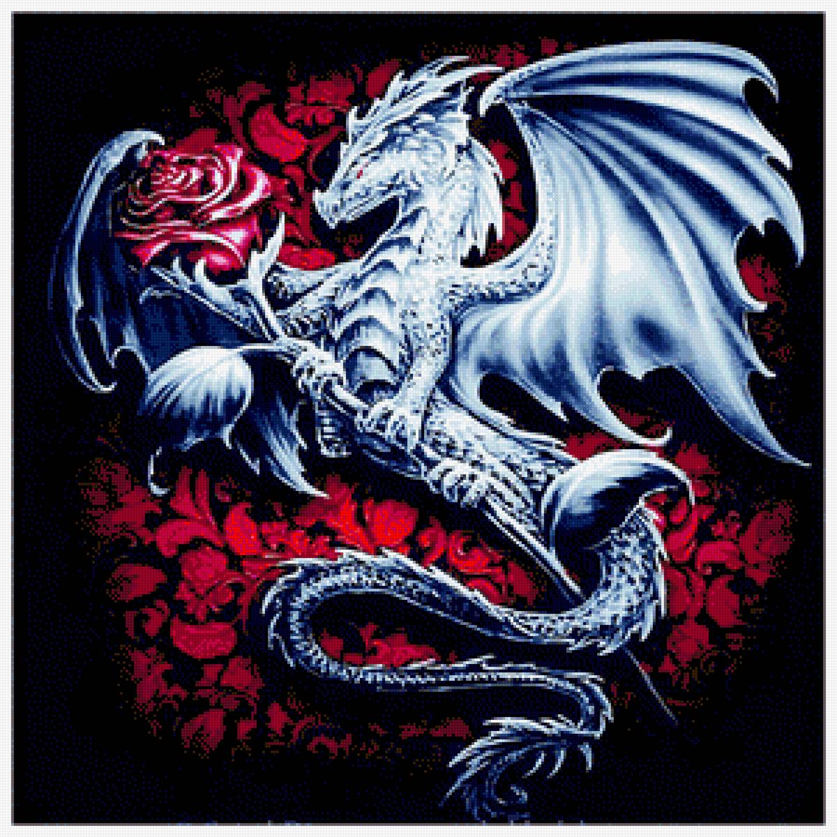 Дракон 50×50 - предпросмотр