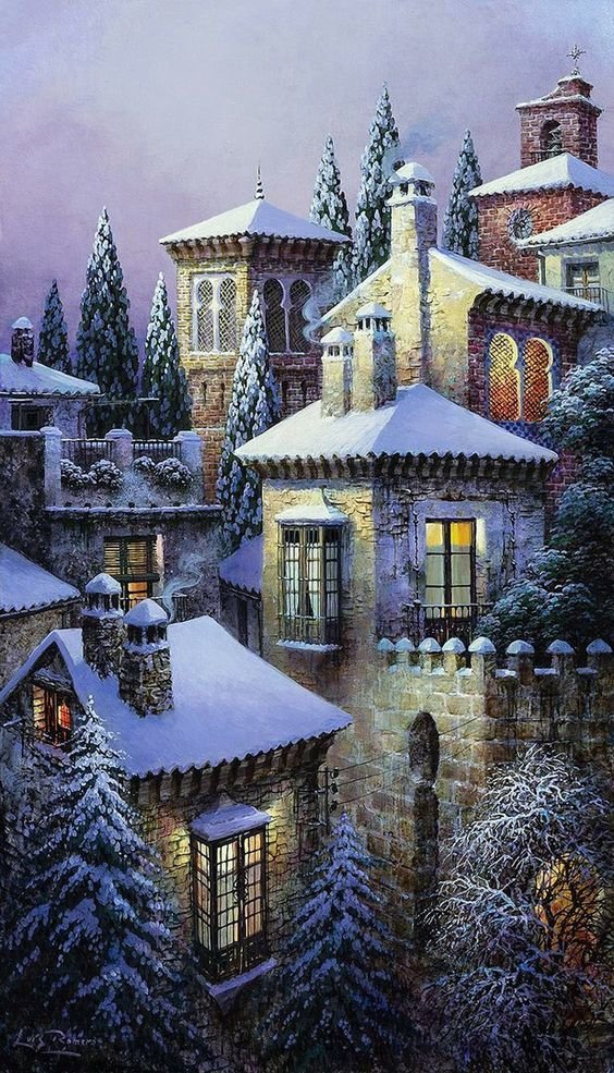 Зимний городок - оригинал