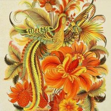 Схема вышивки «Петриковская роспись»