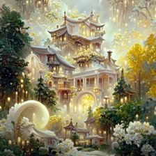 Схема вышивки «Сказочная страна»