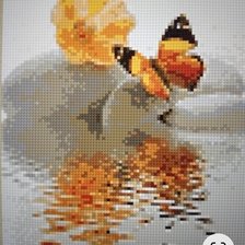 Схема вышивки «Бабочки»