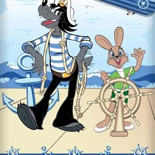 Схема вышивки «Ну погоди»