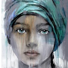 Схема вышивки «Портрет»