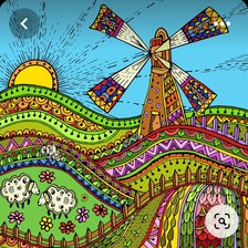 Схема вышивки «Картина»